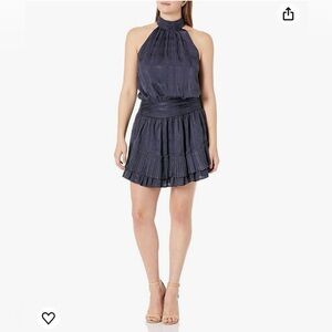 Ramy Brook Navy Halter Dress
